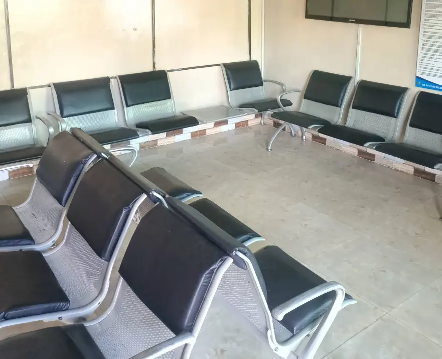 comfortable waiting lounge