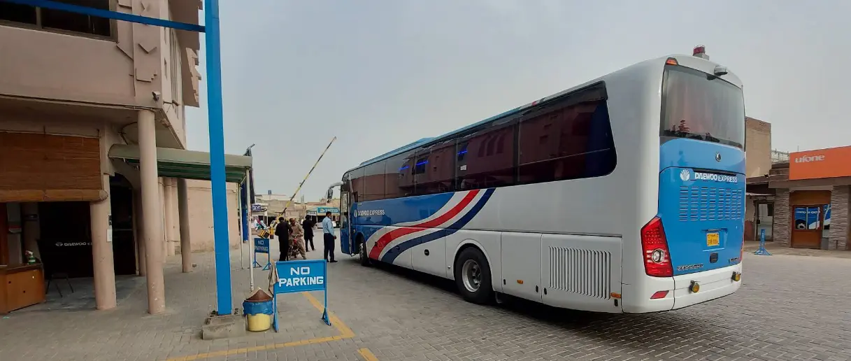 daewoo bus terminal khanewal