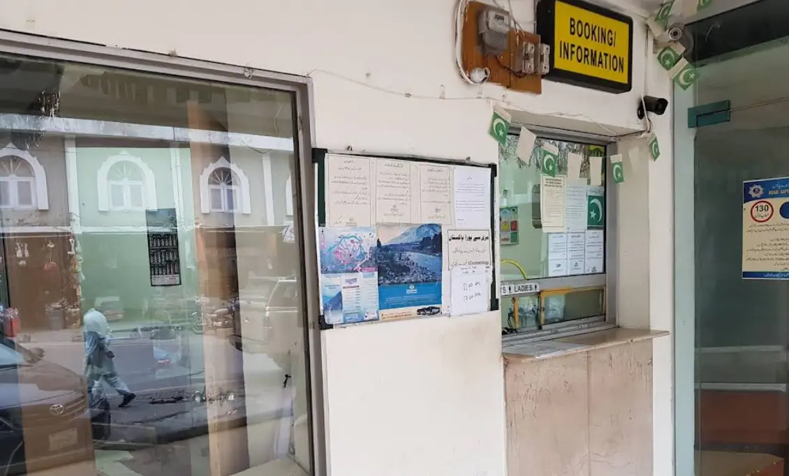 booking information & counter