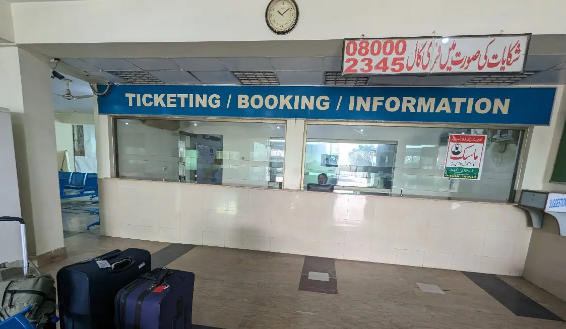 ticket booking information desk
