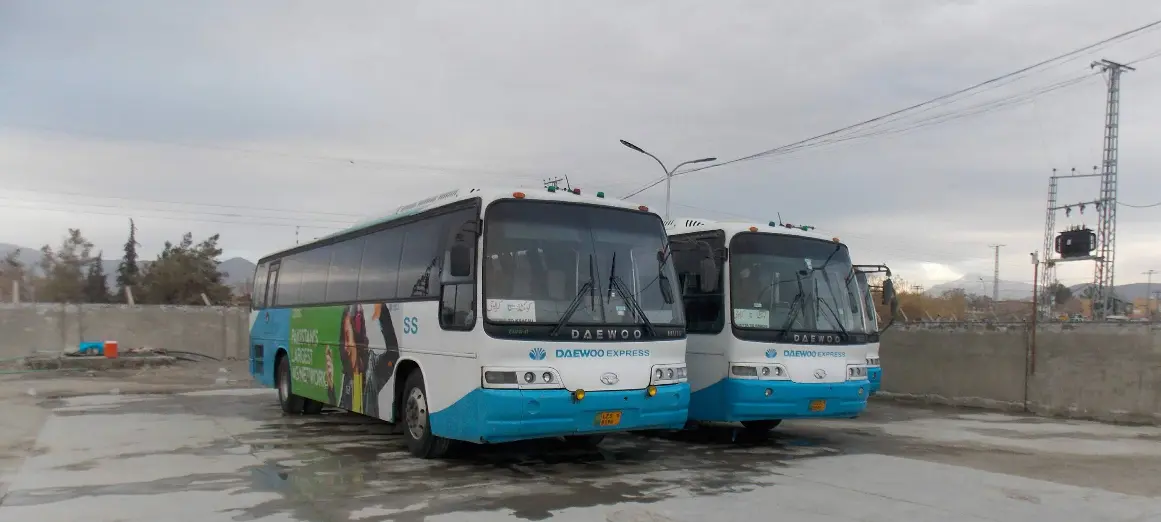 terminal of daewoo bus in quetta