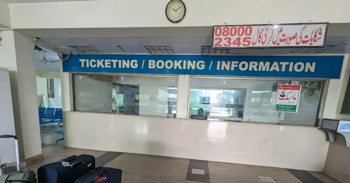 ticket counters
